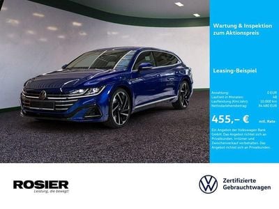 Second-hand VW Arteon R-line 200 CP (147 kW) 2021 Albastru Break