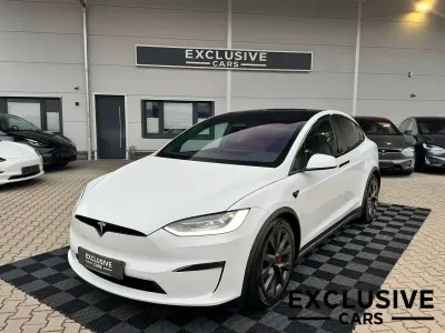 Brugt Tesla Model X Plaid 759 kW (1033 HK) 2023 Hvid SUV