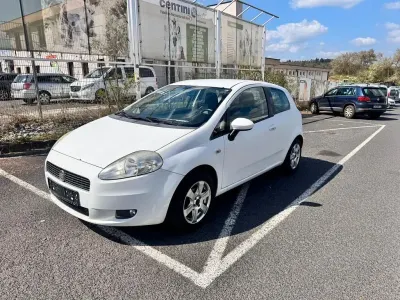 Brugt Fiat Grande Punto Racing 95 HK (69 kW) 2009 Hvid Hatchback
