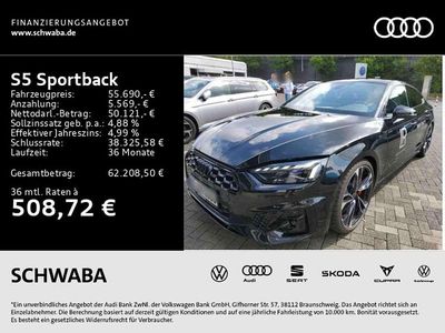 Mythosschwarz metallic Gebraucht 2024 Audi S5 Limousine | 55.690 € (Fairer Preis)