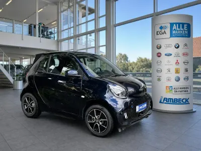 Gebraucht Smart ForTwo Electric Drive Exclusive 60 kW (82 PS) 2023 Blau metallic Cabrio