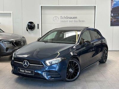 Denimblau Gebraucht 2019 Mercedes A200 AMG Limousine | 24.980 € (Etwas zu teuer)