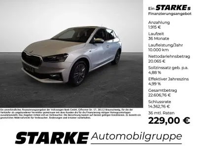 Gebraucht Skoda Fabia Tour 116 PS (85 kW) 2024 Phoenixorange metallic Kleinwagen