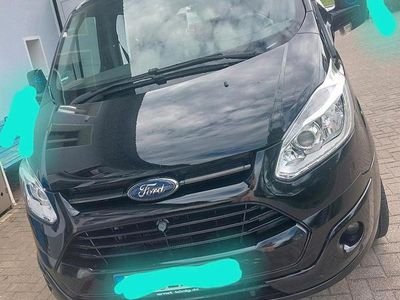 Second-hand Ford Transit Custom 170 CP (125 kW) 2017 Negru Monovolum