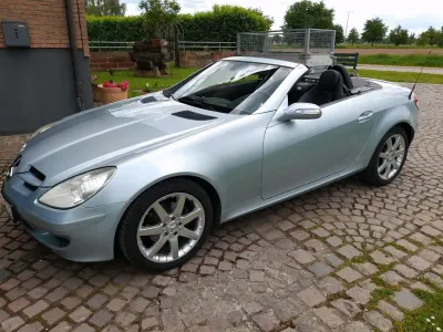 Gebraucht Mercedes SLK200 163 PS (119 kW) 2005 Grau Cabrio