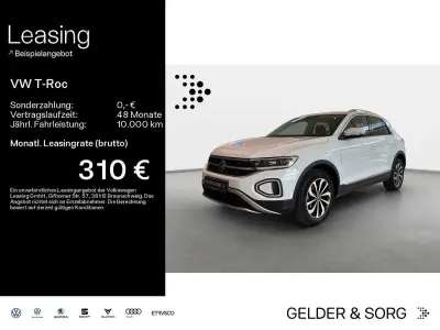 Gebraucht VW T-Roc IQ Drive 150 PS (110 kW) 2022 Weiß SUV