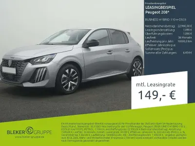 Neu Peugeot 208 Business-Line 110 PS (80 kW) 2026 Met. artense silber Kleinwagen