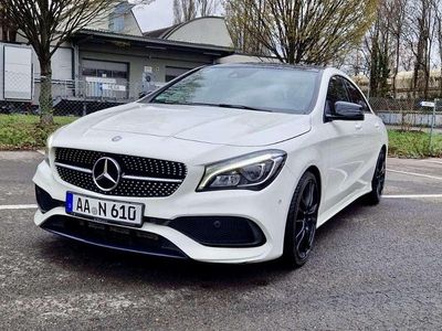 Gebraucht Mercedes CLA180 AMG line 122 PS (89 kW) 2017 Weiß Limousine