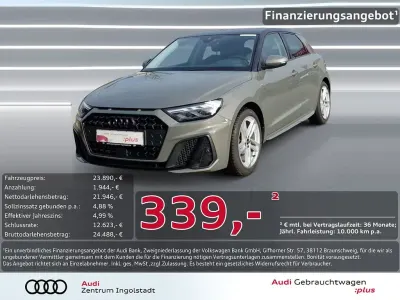 Gebraucht Audi A1 Sportback S-Line 150 PS (110 kW) 2023 Chronosgrau metallic Kleinwagen