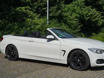 Gebraucht BMW 420 Cabriolet 184 PS (135 kW) 2015 Weiß Cabrio