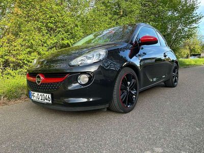 gebraucht Opel Adam 1.4 schwarz/rot