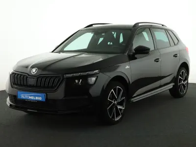 Gebraucht Skoda Kamiq Monte Carlo 150 PS (110 kW) 2023 Schwarzmagic perleffekt SUV