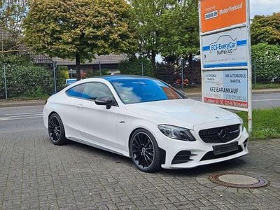 Usata Mercedes C220 AMG 194 CV (142 kW) 2021 Bianco Coupé