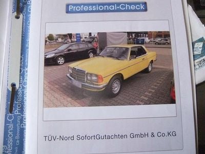 Second-hand Mercedes 280 185 CP (136 kW) 1978 Galben Coupe