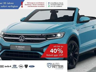Usata VW T-Roc Cabriolet R-line 150 CV (110 kW) 2025 Blu Cabrio