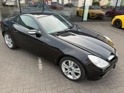 Gebraucht Mercedes SLK200 163 PS (119 kW) 2006 Schwarz Cabrio