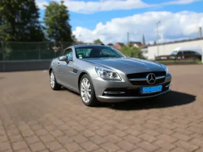 Gebraucht Mercedes SLK250 204 PS (150 kW) 2013 Grau Cabrio