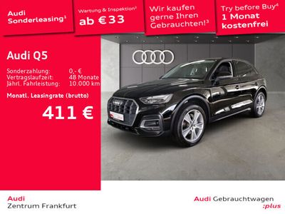 gebraucht Audi Q5 40 TDI quattro S tronic AHK VirtualCockpit+ DAB LED PDC Sitzheizung