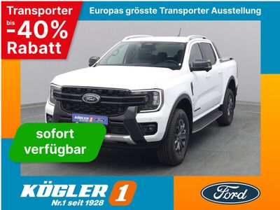 gebraucht Ford Ranger DoKa Wildtrak 210PS Aut./e-Rollo -23%*