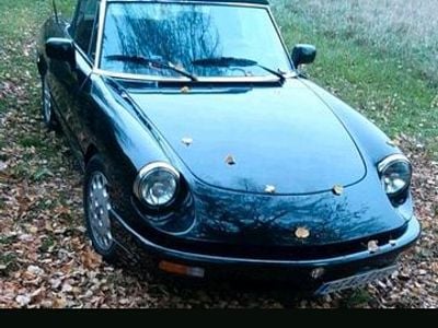Gebraucht Alfa Romeo Spider 1992 Schwarz Cabrio