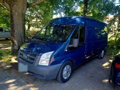 Gebraucht Ford Transit 85 PS (62 kW) 2010 Blau Van / Kleinbus