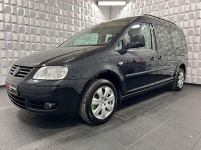 Gebraucht VW Caddy Maxi Team 105 PS (77 kW) 2010 Schwarz Van / Kleinbus