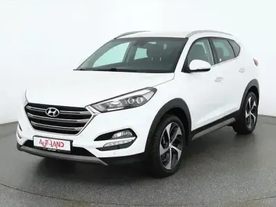Gebraucht Hyundai Tucson Style 177 PS (130 kW) 2018 Weiß SUV