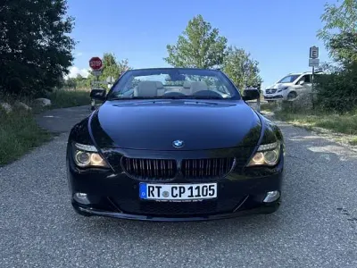 Gebraucht BMW 630 Cabriolet 272 PS (200 kW) 2008 Schwarz Cabrio