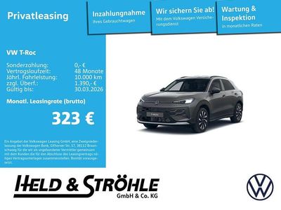 Neu 2026 VW T-Roc IQ Drive SUV | 37.350 € (Fairer Preis)