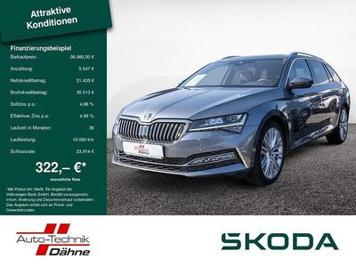 Occasion Skoda Superb LAURIN & KLEMENT 200 PK (147 kW) 2023 Grijs Stationwagen