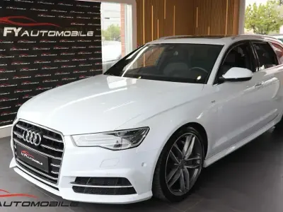 Gebraucht Audi A6 S-Line 320 PS (235 kW) 2019 Gletscherweiã metallic Kombi
