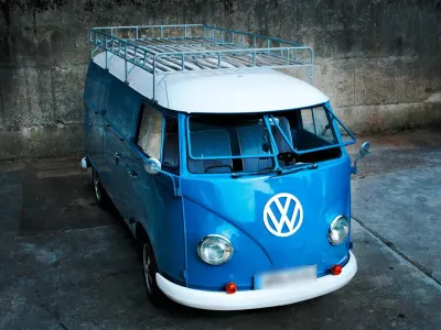 Gebraucht VW Golf 90 PS (66 kW) 1966 Blau Van / Kleinbus