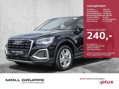 Gebraucht Audi Q2 Advanced 110 PS (80 kW) 2023 Brillantschwarz SUV