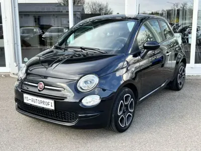 Gebraucht Fiat 500 69 PS (50 kW) 2022 Vesuvio schwarz (metallic) Limousine