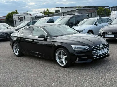 Używany Audi A5 Sport 150 KM (110 kW) 2018 Czarny Coupe