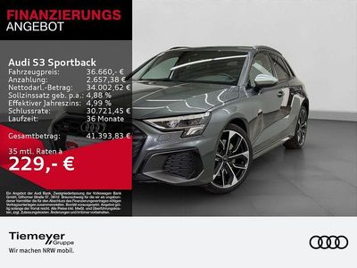 Daytonagrau perleffekt Gebraucht 2024 Audi S3 Ambiente Limousine | 36.660 € (Superpreis)