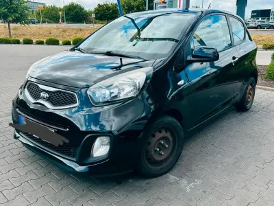 Gebraucht Kia Picanto 69 PS (50 kW) 2013 Schwarz Kleinwagen