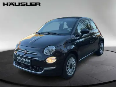 Brugt Fiat 500C Dolcevita 69 HK (50 kW) 2022 Sort Cabriolet