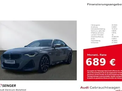 Brugt BMW M240 M Sport 374 HK (275 kW) 2023 Grå Coupe