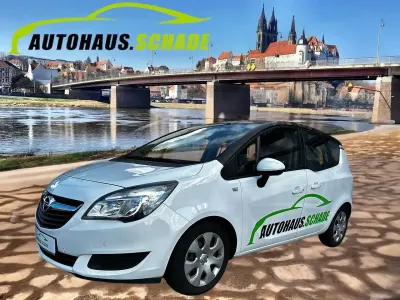 Gebraucht Opel Meriva Edition 120 PS (88 kW) 2015 Schneeweiss/summitwhite/arctic Van / Kleinbus