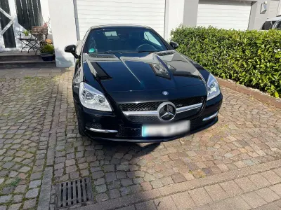 Brugt Mercedes SLK350 306 HK (225 kW) 2012 Sort Cabriolet