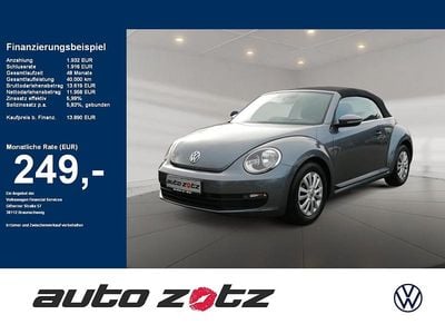 Gebraucht VW Beetle Cabriolet 105 PS (77 kW) 2016 Grau Cabrio