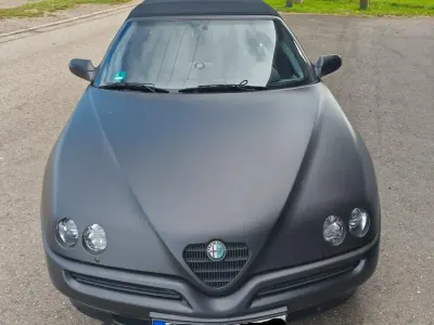 Gebraucht Alfa Romeo Spider 150 PS (110 kW) 1996 Schwarz Cabrio