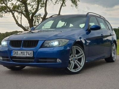Blau Gebraucht 2007 BMW 335 Sport Line Kombi | 11.000 € (Teuer)