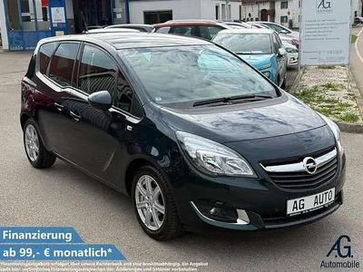Usata Opel Meriva drive 140 CV (102 kW) 2016 Verde Monovolume