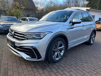 Silber Gebraucht 2021 VW Tiguan R-line SUV | 24.990 € (Fairer Preis)