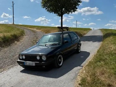 Gebraucht VW Golf II GTI 107 PS (78 kW) 1990 Schwarz Kleinwagen