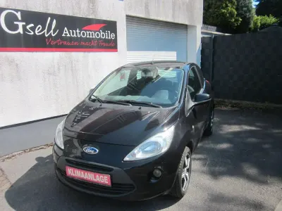 Gebraucht Ford Ka Titanium 69 PS (50 kW) 2011 Schwarz Kleinwagen