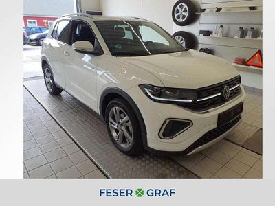 Pure white Gebraucht 2024 VW T-Cross R-line SUV | 23.940 € (Fairer Preis)