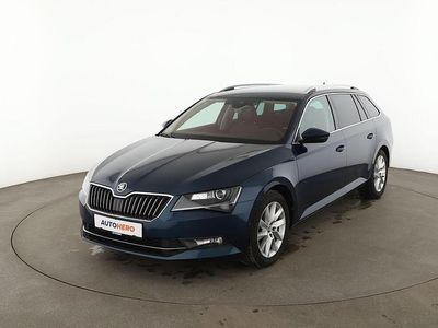 Gebraucht Skoda Superb Style 150 PS (110 kW) 2018 Blau Kombi